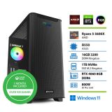 NAMIZNI RAČUNALNIK PC PLUS GAMER R5 5600X 16GB 1TB GTX4060 W11+ XBOX GP