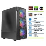 NAMIZNI RAČUNALNIK PC PLUS GAMER R5 7600 32GB 1TB 4060