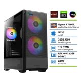 NAMIZNI RAČUNALNIK PC PLUS GAMER R5 7600X 32GB 1TB 4070