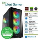 NAMIZNI RAČUNALNIK PC PLUS GAMER R5 9600X 32GB 2TB RTX5070 W11 XBOX GP