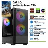 NAMIZNI RAČUNALNIK PC PLUS GAMER R7 9700X 32GB 2TB 4070S