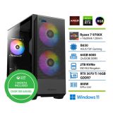 NAMIZNI RAČUNALNIK PC PLUS GAMER R7 9700X 64GB 2TB 5070TI W11 + XBOX
