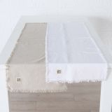 NAMIZNI TEKAČ BOLTZE BEL/BEŽ, 140X40 CM, SORT