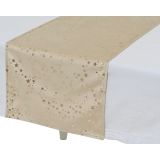 NAMIZNI TEKAČ DECORIS ZELENO ZLAT 32X150 CM. SORT