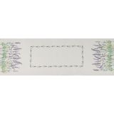 NAMIZNI TEKAČ URH MIRO 40X140 VEZEN SIVKA