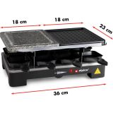 NAMIZNI ŽAR ALPINA GRILL RACLETTE ELEKTRIČNI 1200W