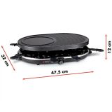 NAMIZNI ŽAR ALPINA GRILL RACLETTE ELEKTRIČNI 1200W