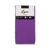 NAPENJALNA RJUHA VITAPUR FAMILY JERSEY LYON 90X200CM VIJOLIČNA