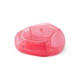 NAPIHLJIVA BLAZINA INTEX SEDEŽNA VREČA BEANLESS PROZORNO ROZA