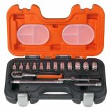 NASADNI KLJUČI 6,35MM 1/4 BAHCO 4-13 MM 16 DELNA S160