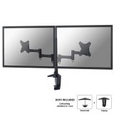 NOSILEC ZA MONITOR NEOMOUNTS GIBLJIVI NOSILEC ZA 2 MONITORJA* 10-27", 8 KG, FPMA-D1330DBLACK
