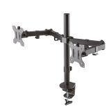 NOSILEC ZA MONITOR NEOMOUNTS GIBLJIVI NOSILEC ZA 2 MONITORJA 10-32", 8KG, FPMA-D550DBLACK