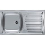 NERJAVNO POMIVALNO KORITO ALVEUS BASIC 170, LEINEN 780X435 MM IZTOK 38.1 MM