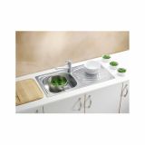 NERJAVNO POMIVALNO KORITO ALVEUS BASIC 80, SATIN 860X435 MM