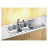 NERJAVNO POMIVALNO KORITO ALVEUS ELEGANT 70, SATIN 1110X510 MM