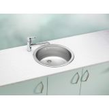 NERJAVNO POMIVALNO KORITO ALVEUS FORM 10, LEINEN FI 450 MM IZTOK 38.1 MM