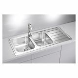 NERJAVNO POMIVALNO KORITO ALVEUS LINE 100, SATIN 1160X500 MM