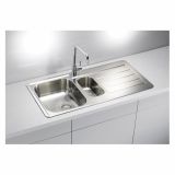 NERJAVNO POMIVALNO KORITO ALVEUS LINE 10, SATIN 980X500 MM