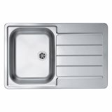 NERJAVNO POMIVALNO KORITO ALVEUS LINE 80, SATIN 790X500 MM