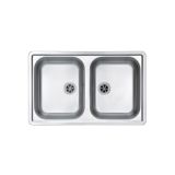 NERJAVNO POMIVALNO KORITO ALVEUS LINE 90, LEINEN 790X500 MM