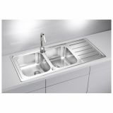 NERJAVNO POMIVALNO KORITO ALVEUS LINE MAXIM 100, SATIN 1160X500 MM