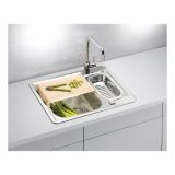 NERJAVNO POMIVALNO KORITO ALVEUS LINE MAXIM 50, SATIN 615X500 MM