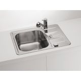 NERJAVNO POMIVALNO KORITO ALVEUS LINE MAXIM 60, SATIN 620X505 MM FS