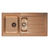 NERJAVNO POMIVALNO KORITO ALVEUS MONARCH LINE 10, COPPER 980X500 MM