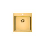 NERJAVNO POMIVALNO KORITO ALVEUS MONARCH PURE 30, BRONZE 515X525 MM