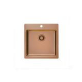 NERJAVNO POMIVALNO KORITO ALVEUS MONARCH PURE 30, COPPER 515X525 MM