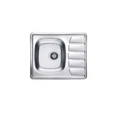 NERJAVNO POMIVALNO KORITO ALVEUS ZOOM 10, LEINEN 615X500 MM