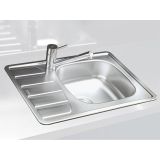 NERJAVNO POMIVALNO KORITO ALVEUS ZOOM 10, LEINEN 615X500 MM