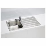 NERJAVNO POMIVALNO KORITO ALVEUS ZOOM MAXIM 30, SATIN 860X500 MM