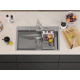 NERJAVNO POMIVALNO KORITO QUADRON BURT WORKSTATION INOX