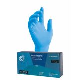 ROKAVICE ZA 1X UPORABO IDEAL-T NITRIL 100/1 ŠT. L MODRE