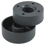 POHIŠTVENO KOLO DÖRNER + HELMER NIVELIRNI DRSNIK FI 55MM NASTAVLJIVA VIŠ. 23-33MM