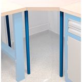 NOGA ZA KOTNI DELOVNI PULT, 2 KOSA UNIOR ART. 990LB (628202)