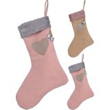 NOGAVICA S SRČKI 40 CM