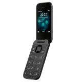 NOKIA 2660 TA-1474 PREKLOPNI TELEFON NA TIPKE DUAL SIM 4G - ČRN