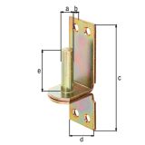 DOLGA SPONA ALBERTS NOSILEC FI 13X100X35 MM