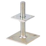 VEZNI ELEMENT ALBERTS NOSILEC ZA STEBER 101X151 ZA VIJAČENJE V BETON