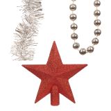 NOVOLETNA JELKA EVERLANDS 180 CM ZELENA Z OKRASKI 260 LUČK, IMPERIAL PINE