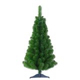 NOVOLETNA JELKA SLIM LINE 90 CM TANKA TEMNO ZELENA