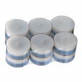 NOVOLETNA SVEČA GALA-KERZEN ČAJNA MAXI DIŠEČA 12/1 LET IT SNOW BELO MODRA