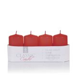 TOP SVEČA MULLER 40/70 MM ADVENTNA RDEČA 4/1