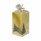 NOVOLETNA SVEČA MULLER ZIMA KREM BARVE