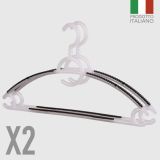 OBEŠALNIK LA BRIANTINA 2-DELNI SET ZA PERILO HI-TECH, NEDRSEČI