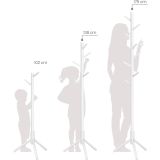 OBEŠALNIK VASAGLE RCR04WT