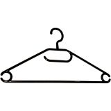 OBEŠALNIK CORONET ZA OBLEKO 10/1 42.5 CM