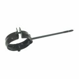 OBJEMKA ZA ŽLEB ŠUŠTERŠIČ FI 10 CM POCINKANA RJAVA DOLŽINA ŠPICE 28 CM